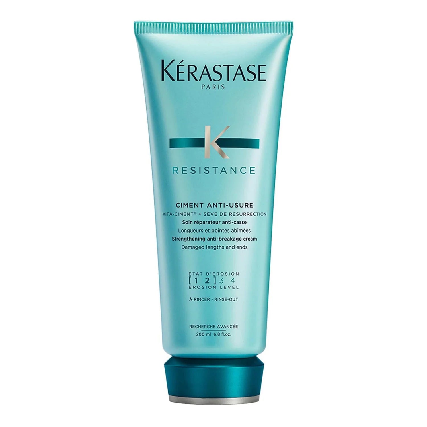Kerastase Resistance Ciment Anti-Usure Conditioner 6.8 oz – Strengthening Conditioner for Damaged Hair