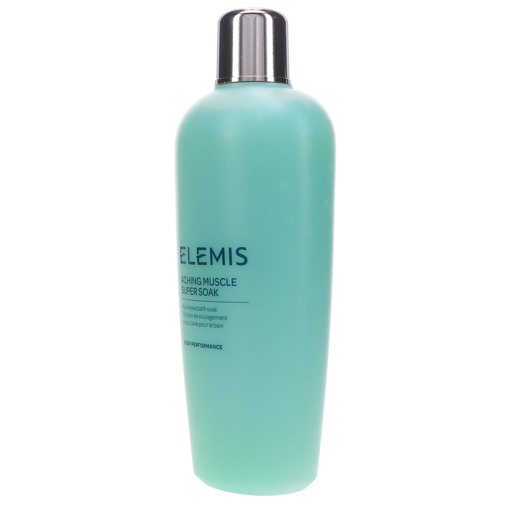 ELEMIS Aching Muscle Super Soak – Natural Foaming Bath Soak for Soothing Sore Muscles (13.5 oz)