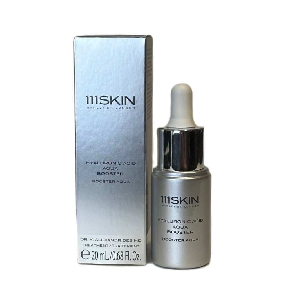 111SKIN Hyaluronic Acid Aqua Booster 20ml – Deep Hydration Serum with Low-Molecular-Weight Hyaluronic Acid, Niacinamide & Urea for Plump, Radiant Skin