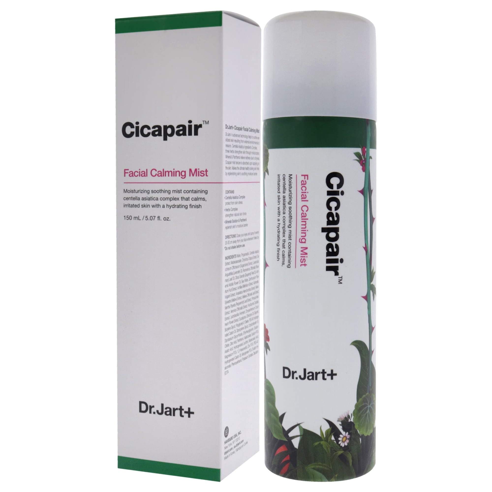 Dr. Jart+ Cicapair Calming Facial Mist 5 Oz – Redness-Reducing Soothing Spray with Centella Asiatica