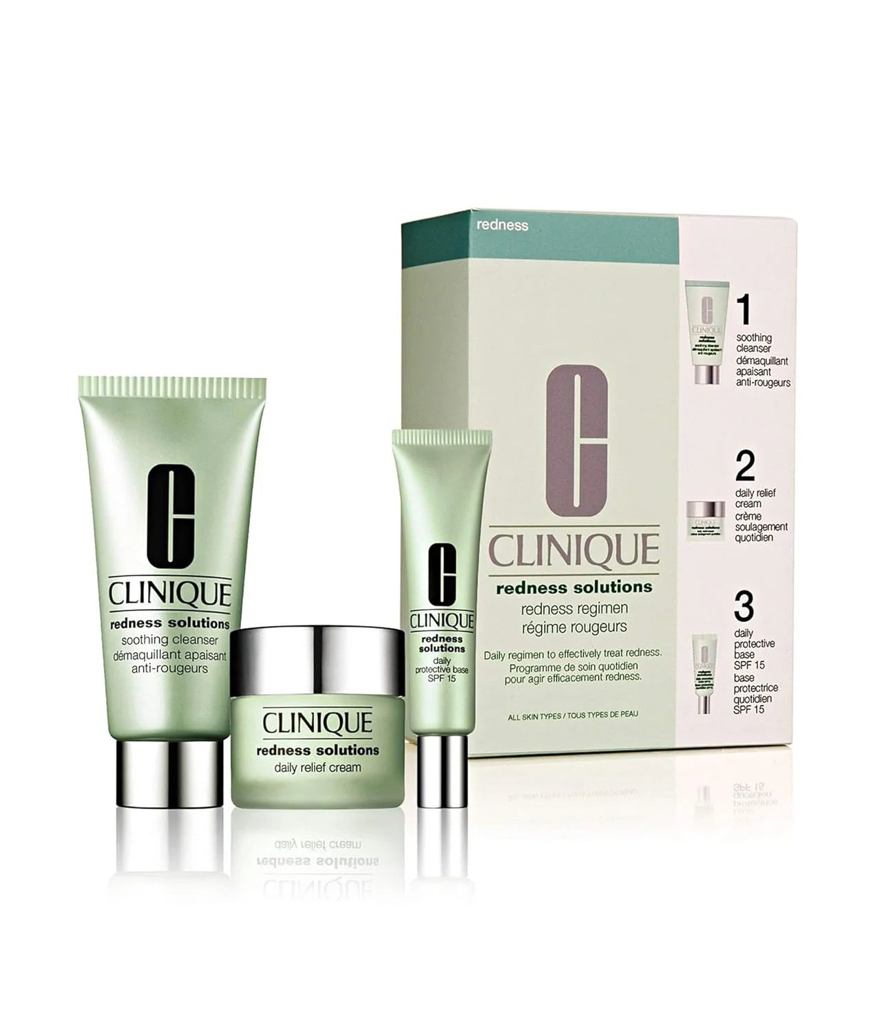 Clinique Redness Solutions Redness Regimen Skincare Set