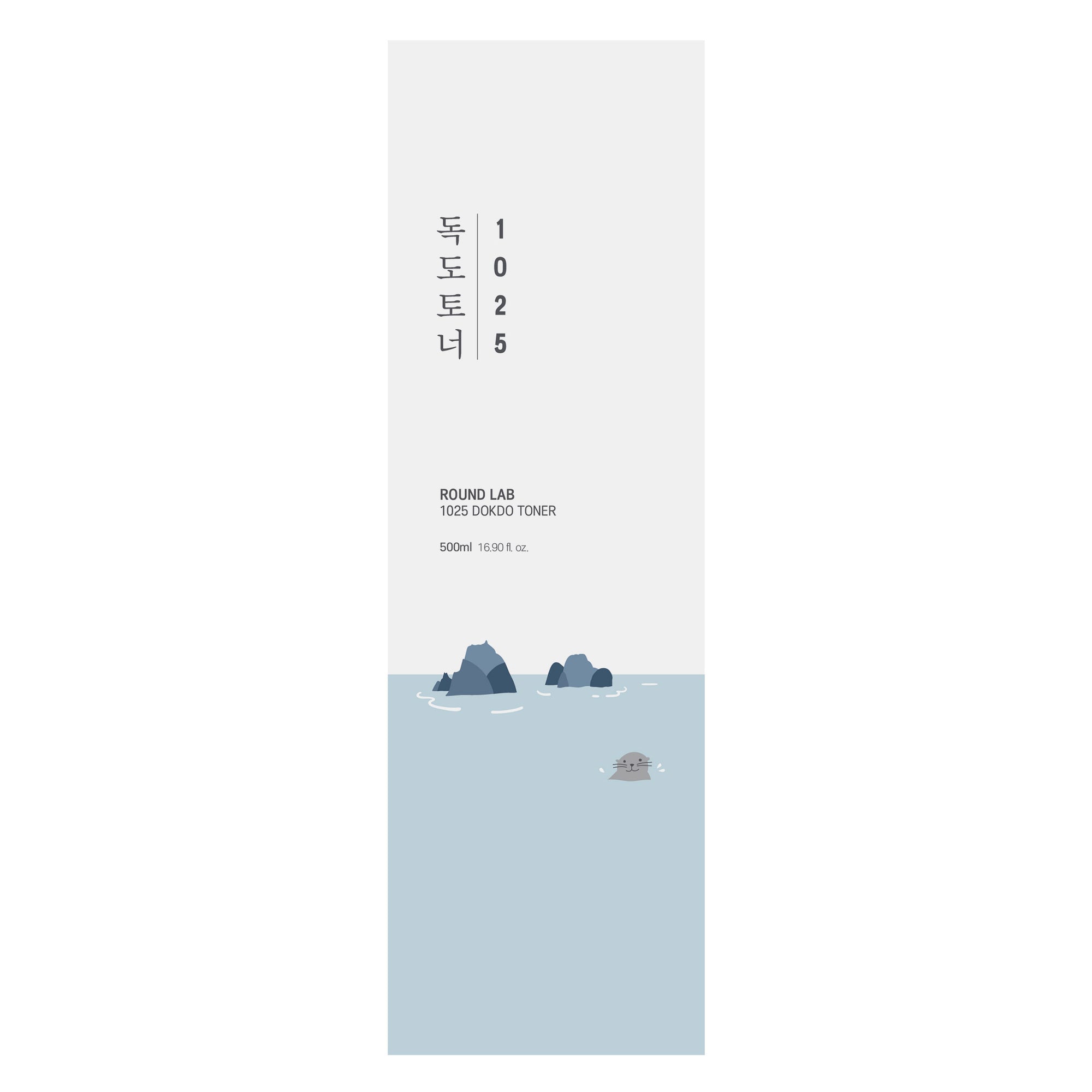 Round Lab 1025 Dokdo Toner 500ml – Hydrating & Exfoliating Toner with Deep Sea Water for Sensitive Skin