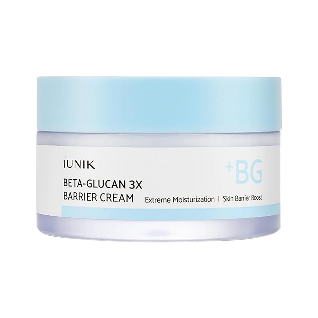 IUNIK Beta-Glucan 3X Barrier Moisture Cream – Deep Hydration & Fast-Absorbing Moisturizer for Sensitive Dry Skin, with Shea Butter & Panthenol