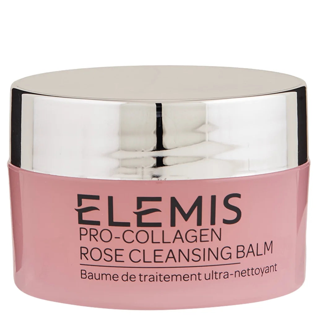 Elemis Pro-Collagen Rose Cleansing Balm 20g – Nourishing Mini Face Cleanser & Makeup Remover