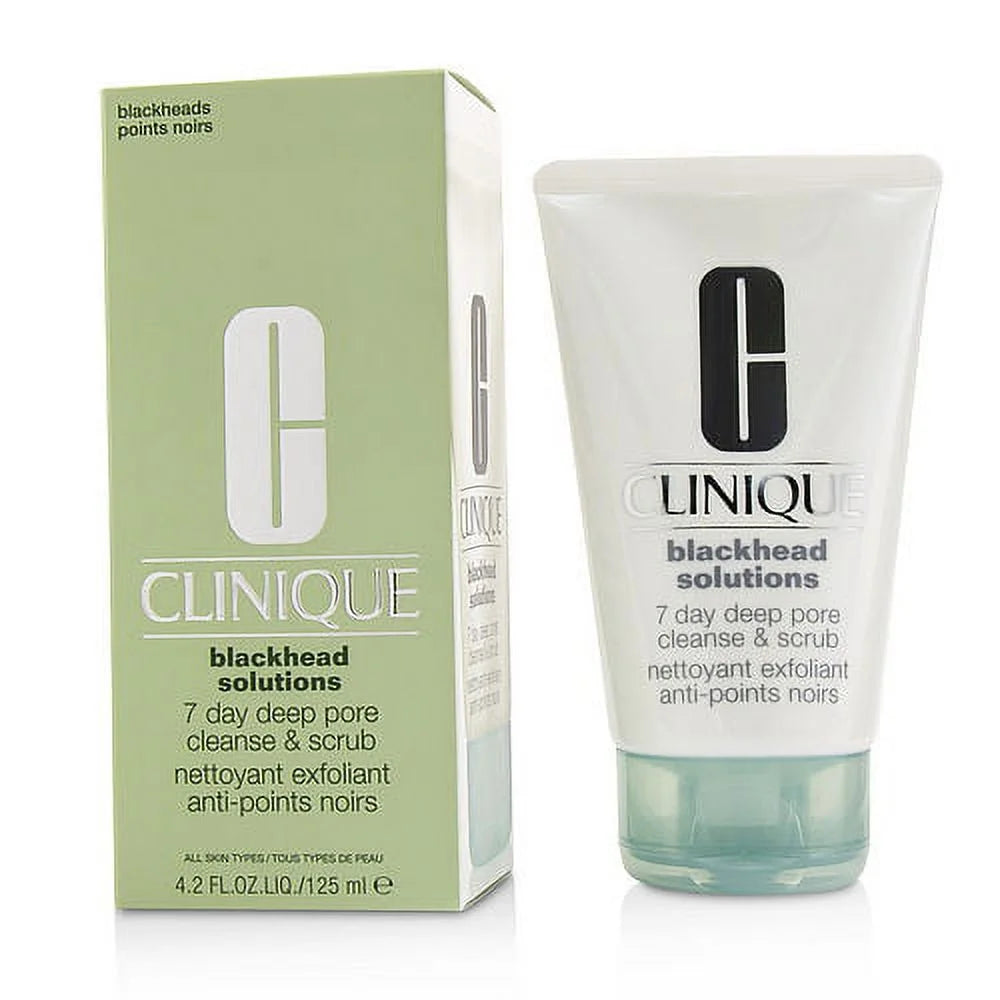 Clinique Blackhead Solutions 7 Day Deep Pore Cleanse & Scrub, 4.2 Oz