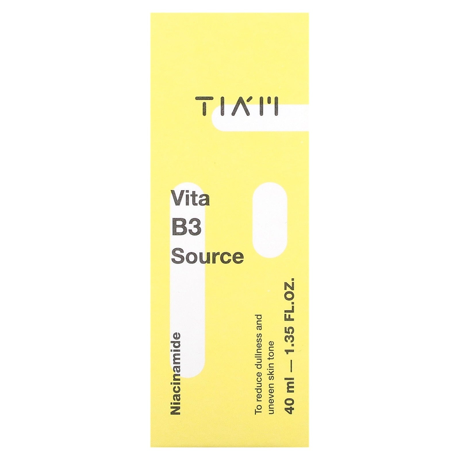 TIAM Vita B3 Source Serum – Niacinamide & Arbutin Brightening Serum for Dark Spots, Uneven Tone & Glowing Skin (40ml)