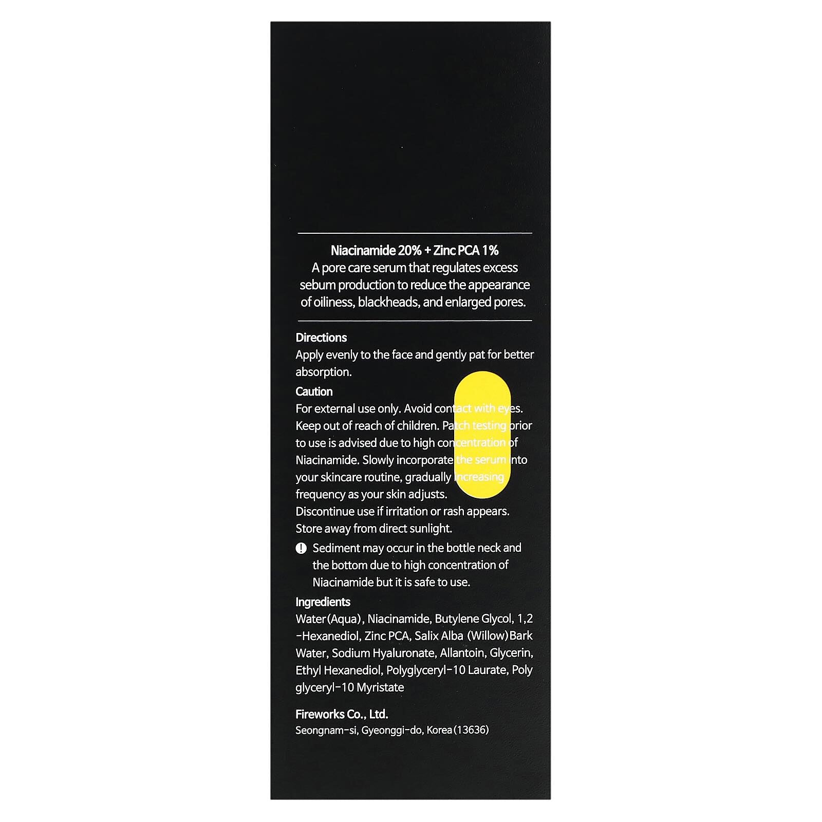 TIAM Pore Minimizing 21 Serum – Niacinamide + Zinc + BHA Pore-Tightening & Oil-Control Serum (40ml)