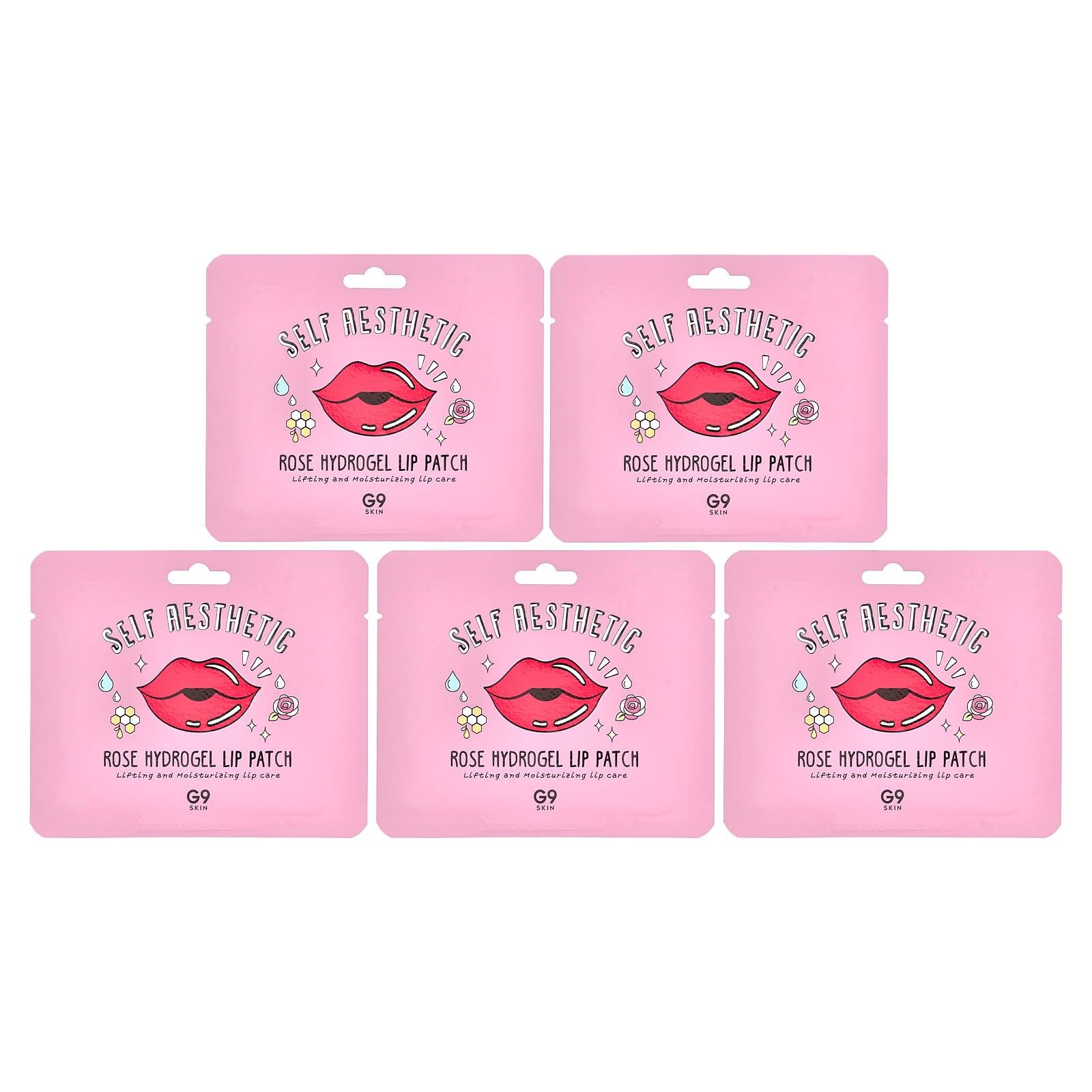 G9Skin Rose Hydrogel Lip Patch – Deep Hydration & Plumping