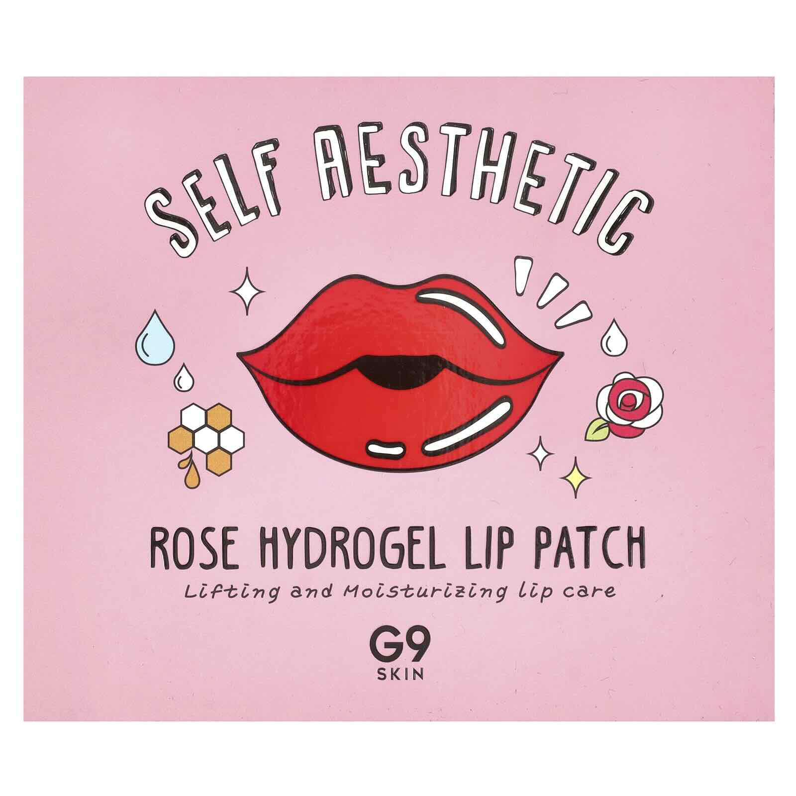 G9Skin Rose Hydrogel Lip Patch – Deep Hydration & Plumping