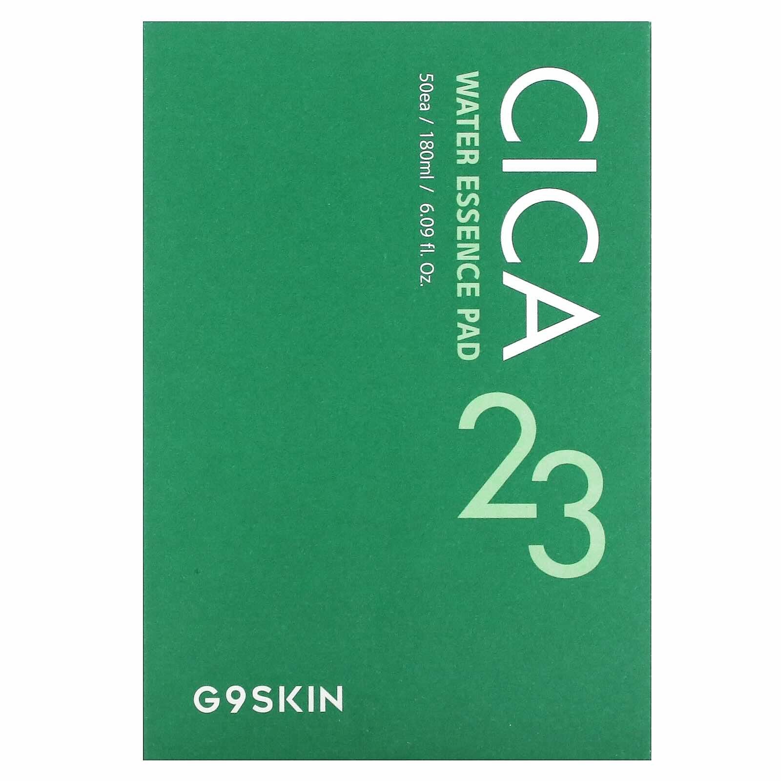 G9Skin Cica 23 Essence Pads – 50 Soothing Toner Pads