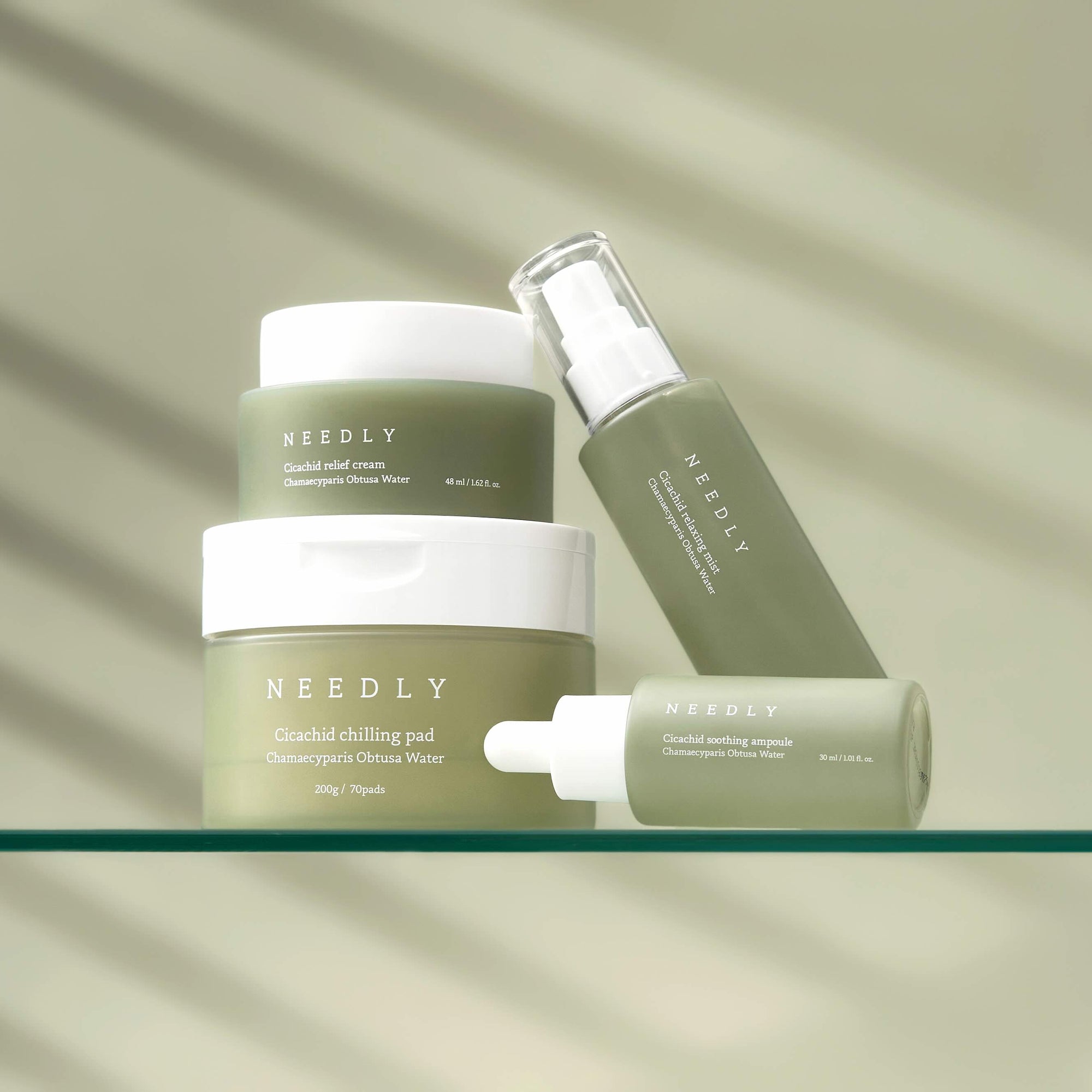 NEEDLY Cicachid Soothing Ampoule – 30ml Calming Serum for Redness
