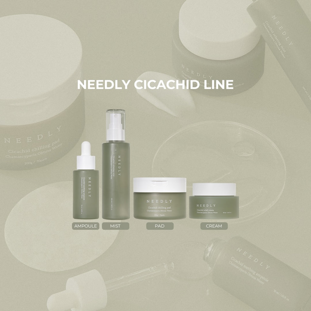 NEEDLY Cicachid Soothing Ampoule – 30ml Calming Serum for Redness