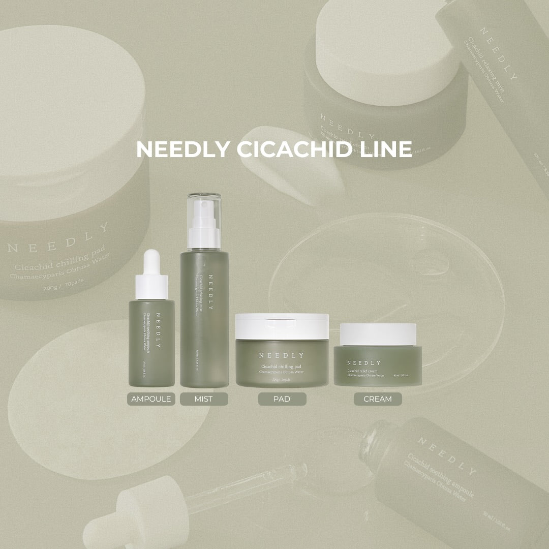 NEEDLY Cicachid Soothing Ampoule – 30ml Calming Serum for Redness