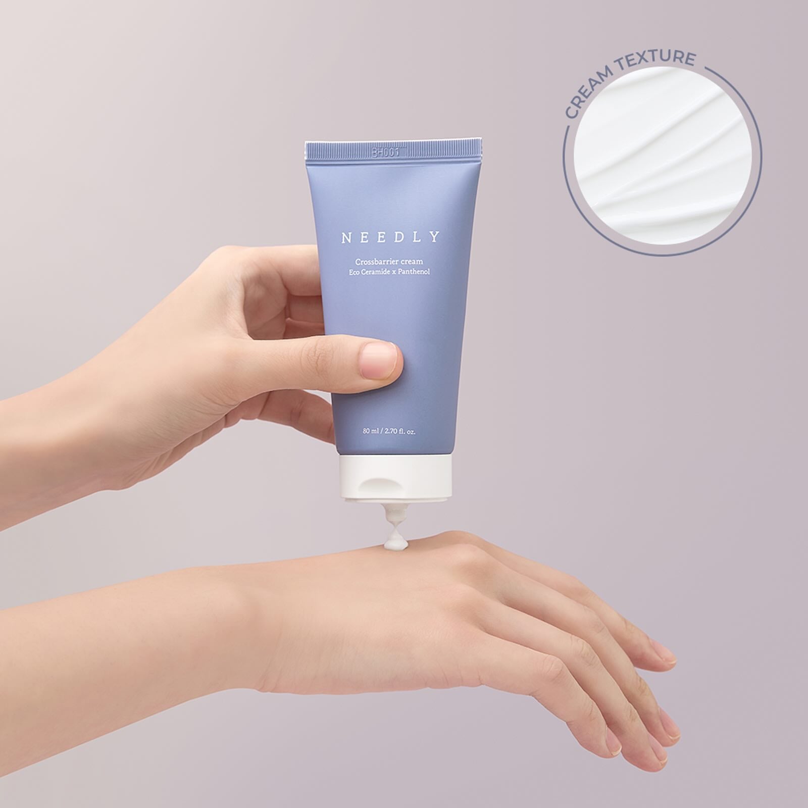NEEDLY Crossbarrier Cream – 80ml Hydrating Barrier Repair Cream