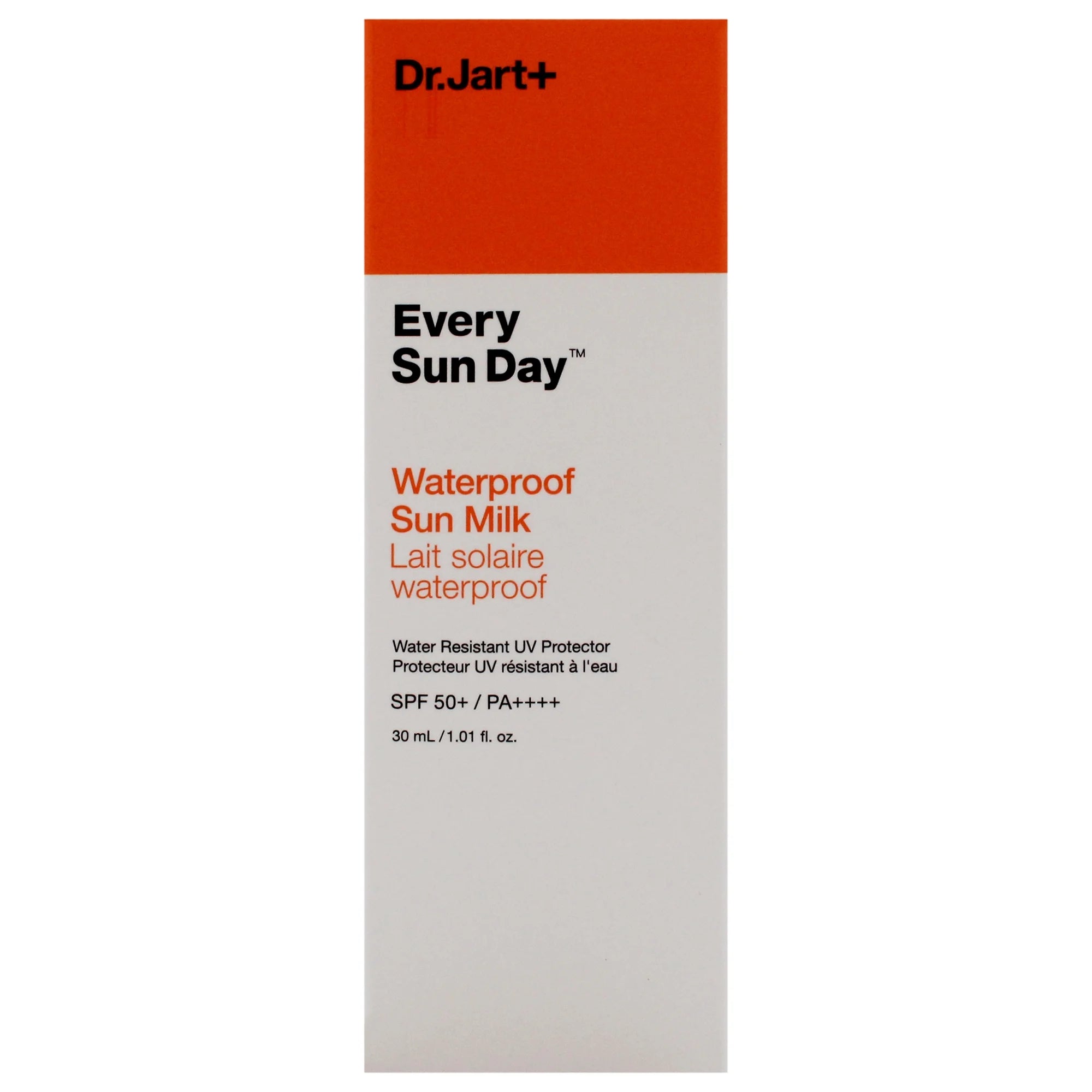 Dr. Jart+ Every Sun Day Waterproof Sun Milk SPF 50+ – Lightweight Broad Spectrum Face Sunscreen, 1.01 Fl Oz