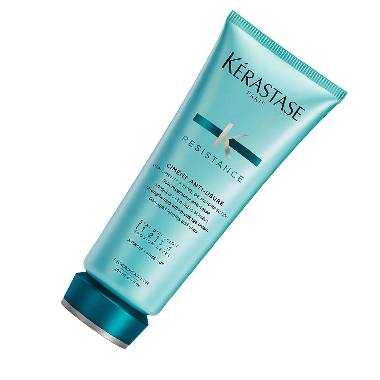 Kerastase Resistance Ciment Anti-Usure Conditioner 6.8 oz – Strengthening Conditioner for Damaged Hair