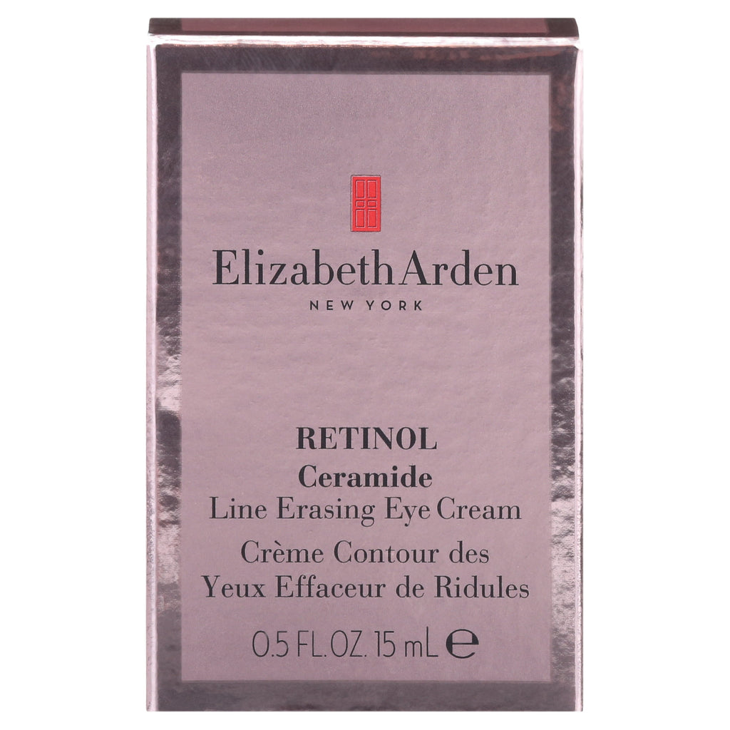 Elizabeth Arden Retinol Ceramide Line Erasing Eye Cream 15ml – Anti-Aging Eye Treatment with Encapsulated Retinol and Ceramides