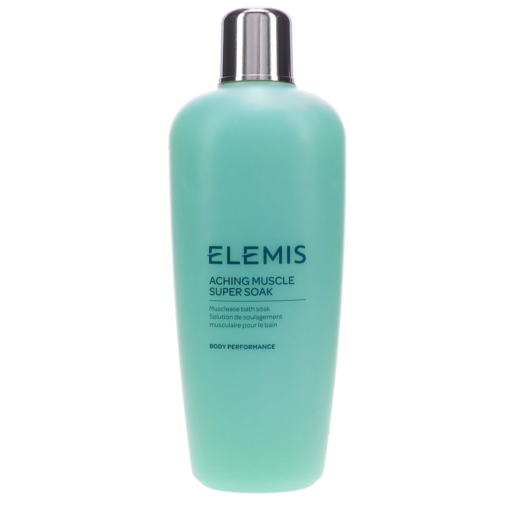 ELEMIS Aching Muscle Super Soak – Natural Foaming Bath Soak for Soothing Sore Muscles (13.5 oz)