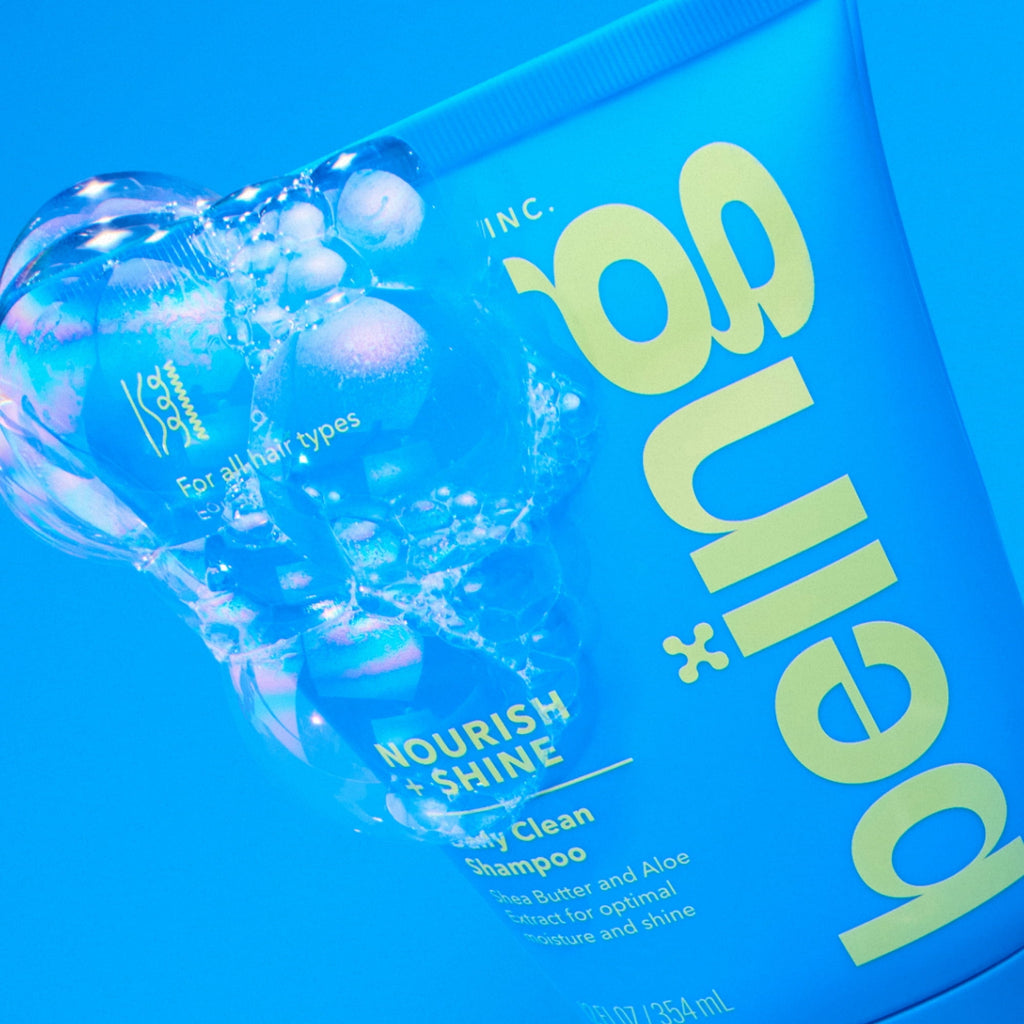 Being NOURISH + SHINE Daily Clean Shampoo – Shea & Aloe Extract for All Hair Types, 12 fl oz