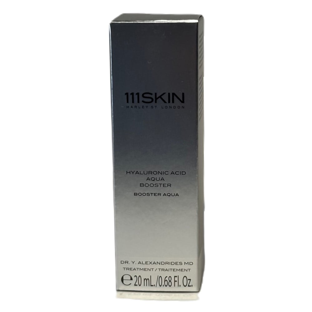 111SKIN Hyaluronic Acid Aqua Booster 20ml – Deep Hydration Serum with Low-Molecular-Weight Hyaluronic Acid, Niacinamide & Urea for Plump, Radiant Skin
