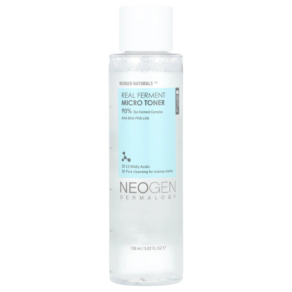 NEOGEN DERMALOGY Real Ferment Micro Toner, 5.07 Fl Oz (150 Ml)