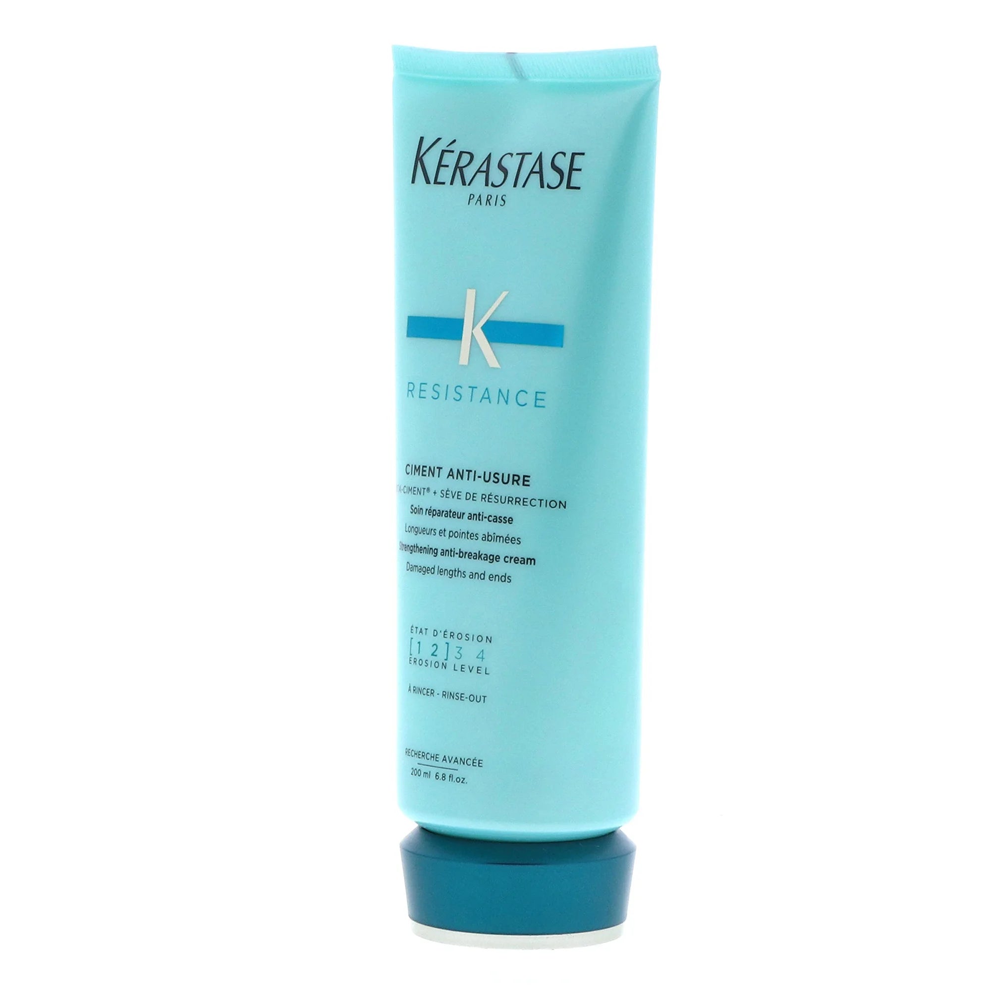 Kerastase Resistance Ciment Anti-Usure Conditioner 6.8 oz – Strengthening Conditioner for Damaged Hair