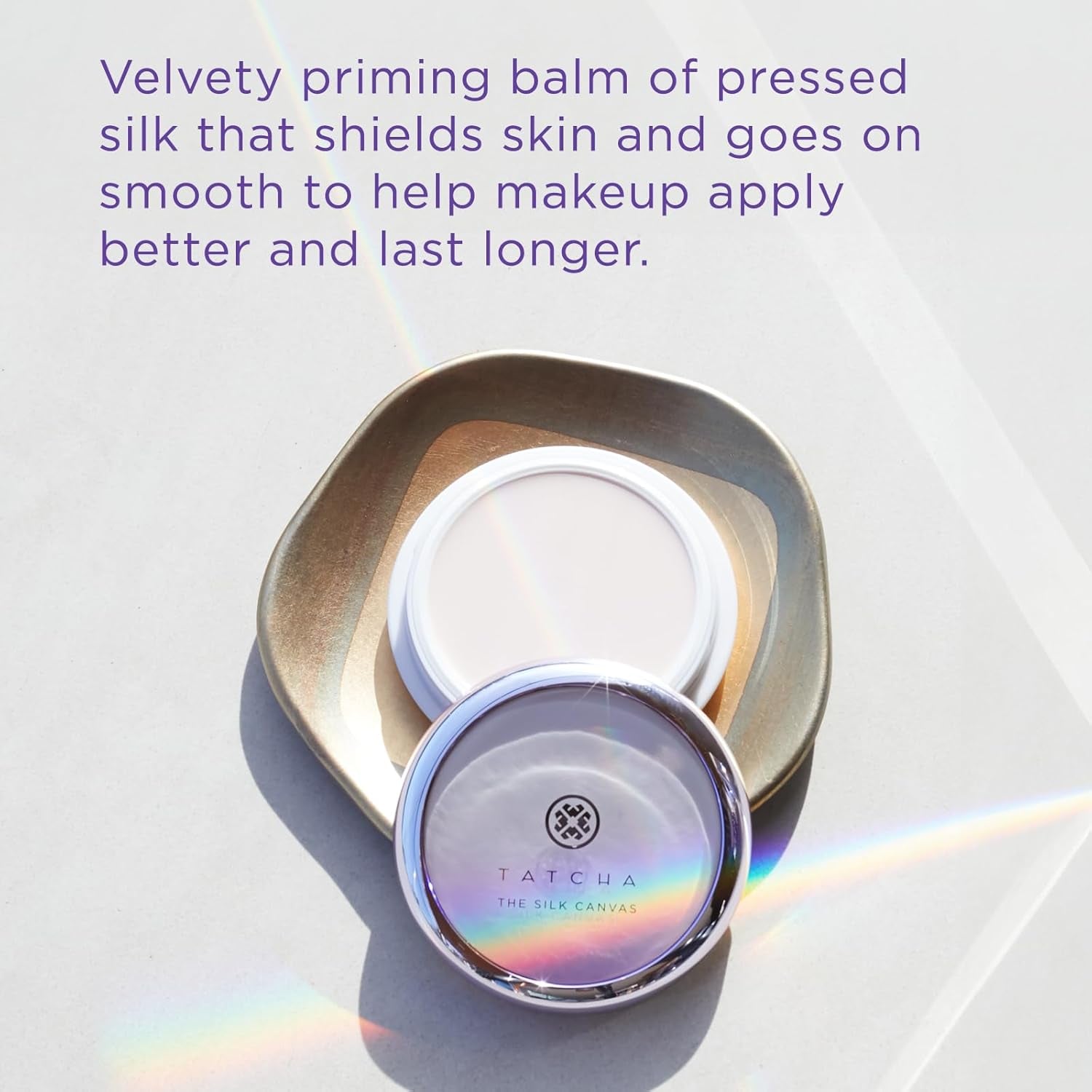 Tatcha the Silk Canvas | Poreless Primer for Face Makeup, Lasts Longer and Instantly Perfects Skin, 20 G | 0.7 Oz