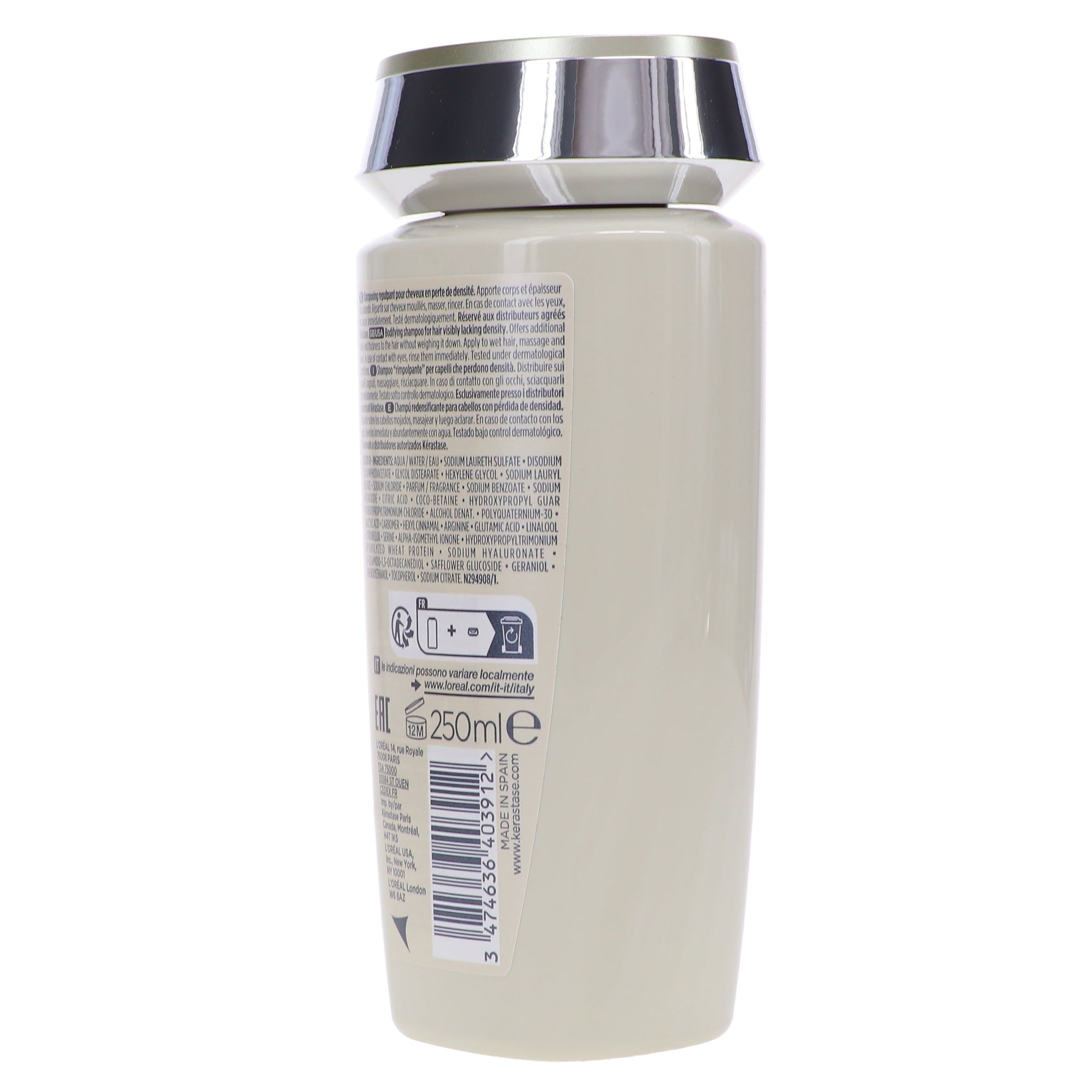 Kerastase Densifique Bain Densité Shampoo 8.5 oz – Thickening Shampoo for Thinning & Fine Hair