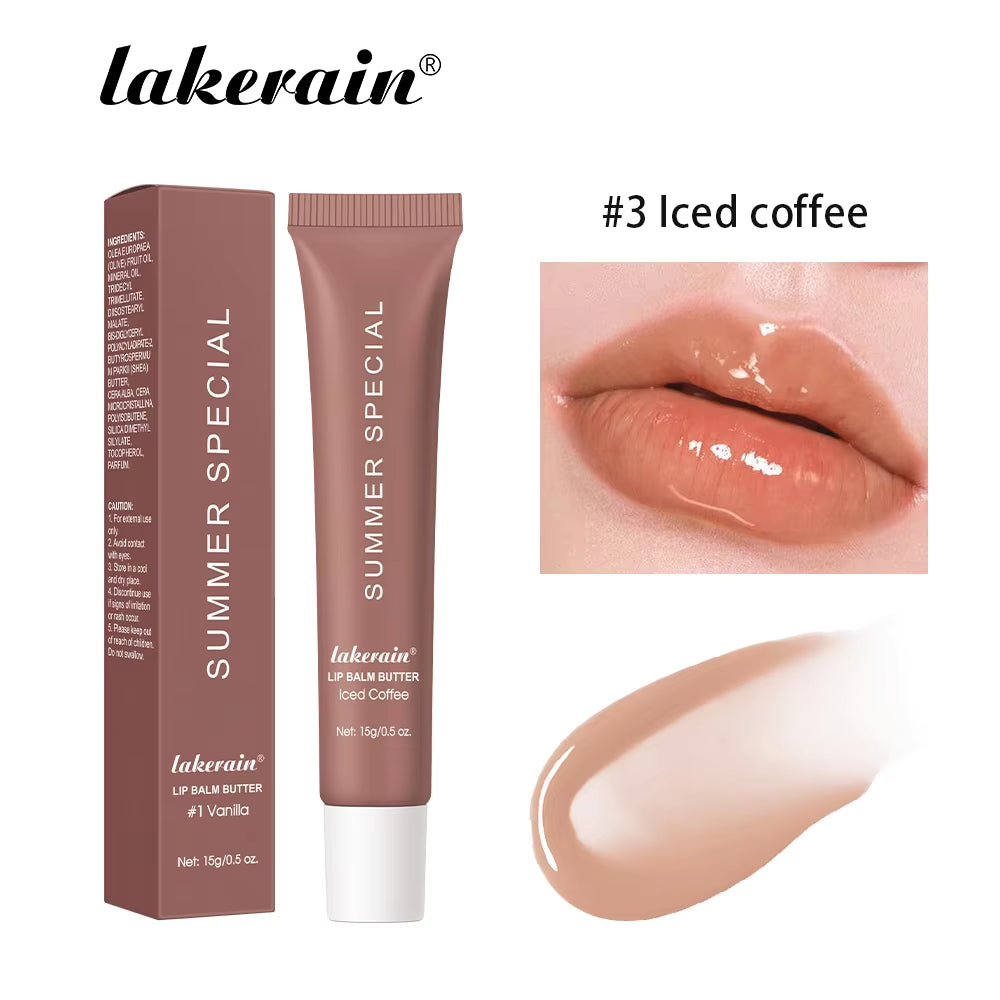 Lakerain Moisturizing Lip Balm Butter – Nourishing & Smoothing Lip Care for Dry, Chapped Lips