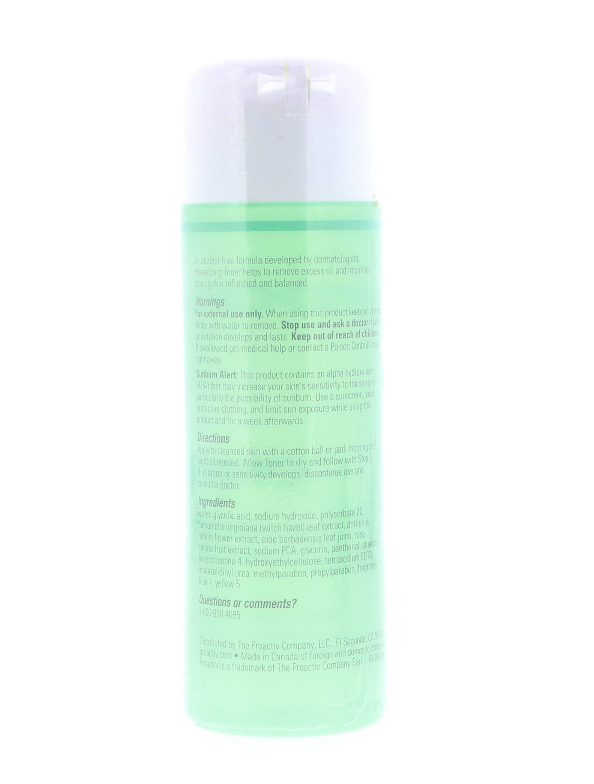 Proactiv Revitalizing Toner 4 oz – Alcohol-Free Facial Toner with Glycolic Acid & Witch Hazel for Acne-Prone Skin