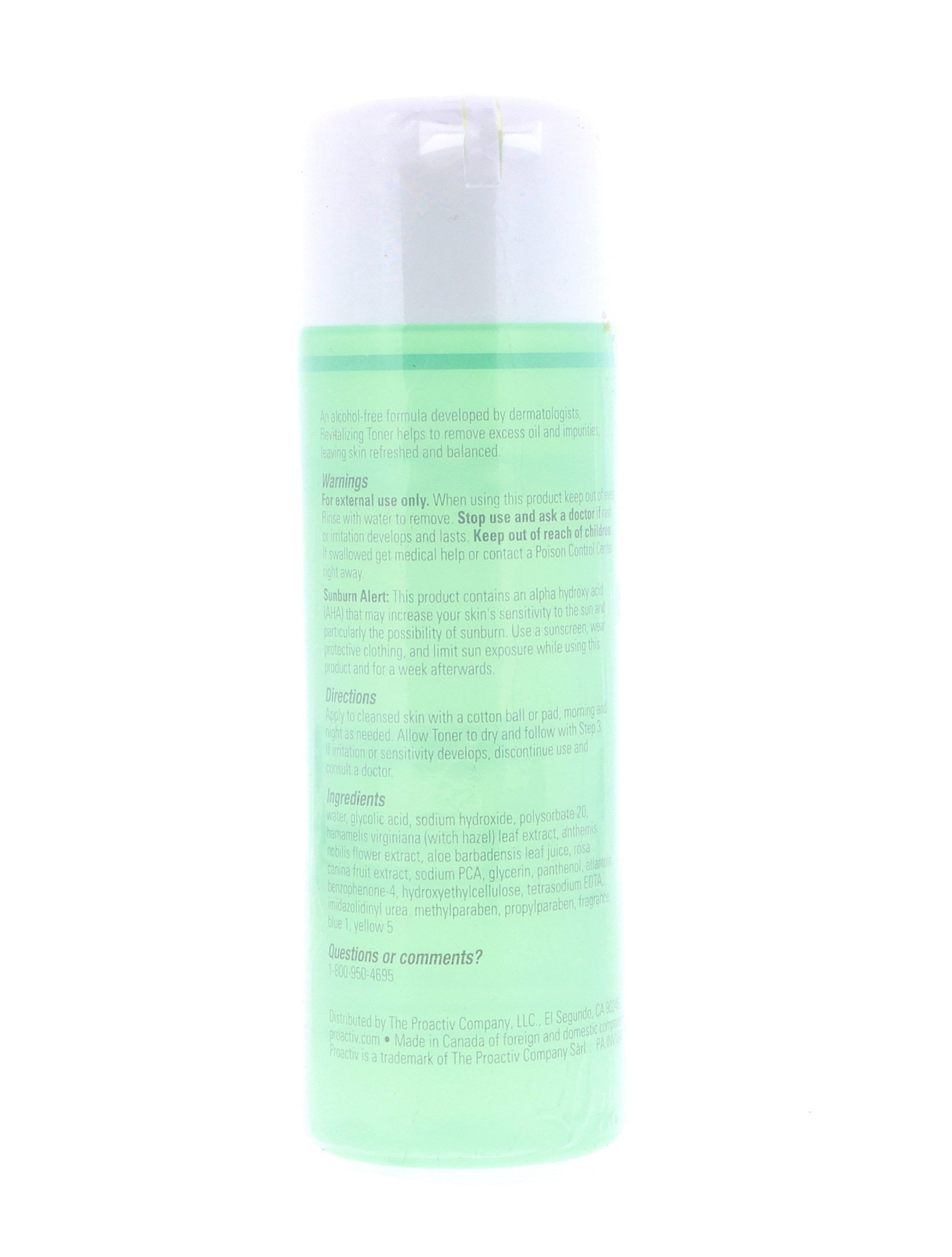 Proactiv Revitalizing Toner 4 oz – Alcohol-Free Facial Toner with Glycolic Acid & Witch Hazel for Acne-Prone Skin