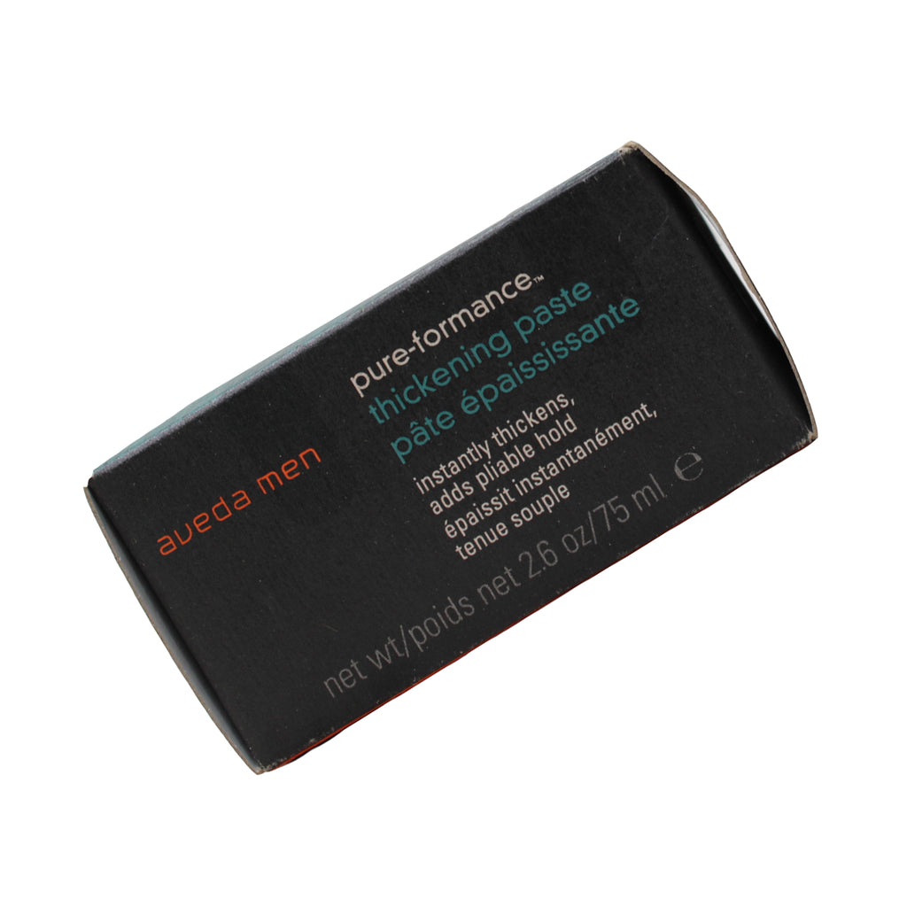 Aveda Men Pure-Formance Thickening Paste – 2.6 oz / 75 ml | Natural Hold Styling Paste for Fuller, Thicker Hair