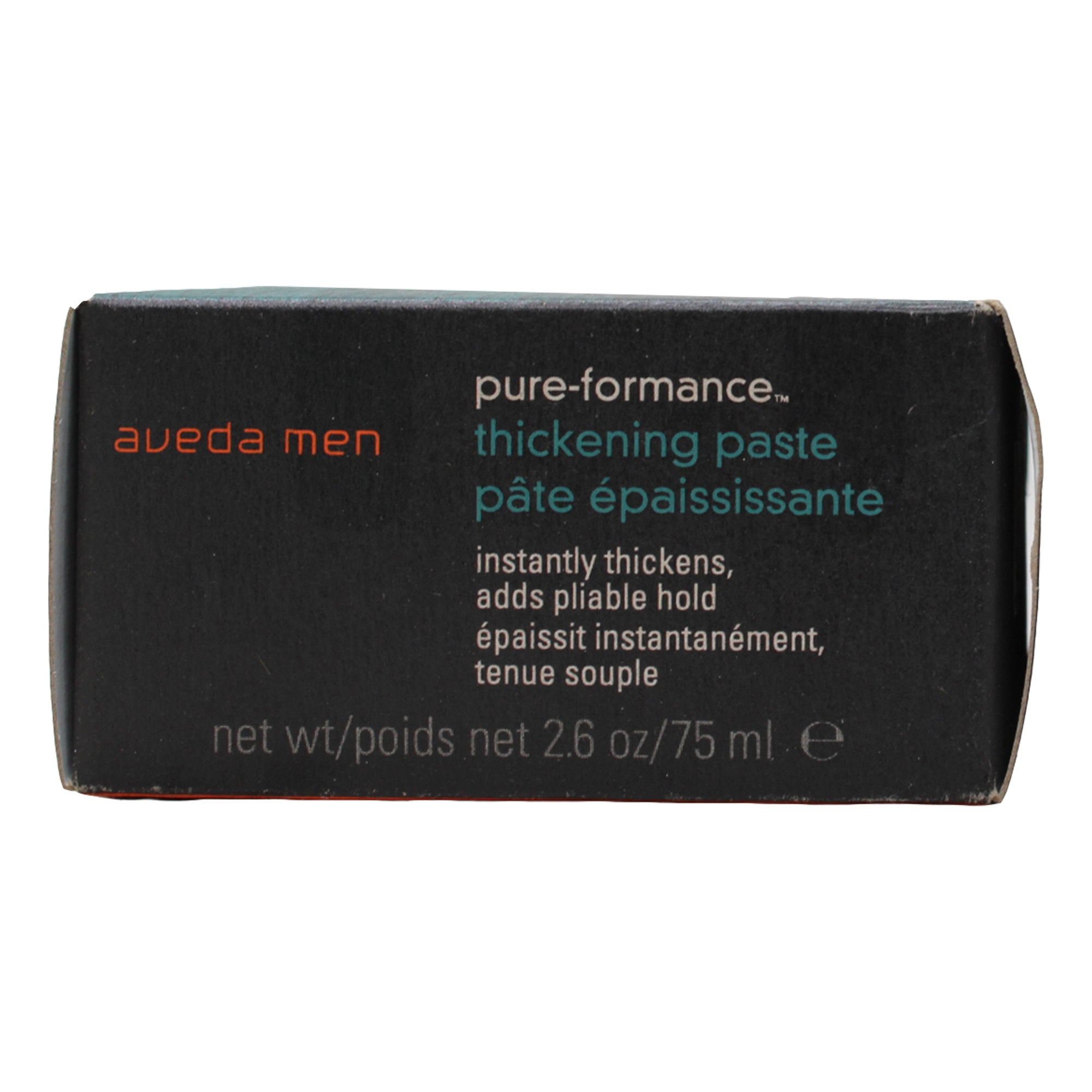 Aveda Men Pure-Formance Thickening Paste – 2.6 oz / 75 ml | Natural Hold Styling Paste for Fuller, Thicker Hair