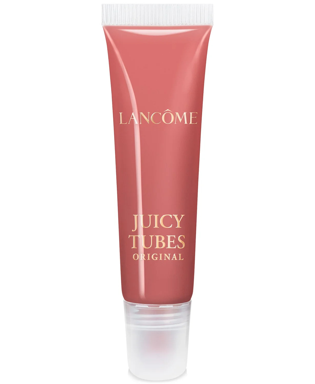 Lancôme Juicy Tubes Original Lip Gloss – 08 Tickled Pink (0.33 oz / 10 ml) | Ultra-Glossy, Hydrating Lip Shine