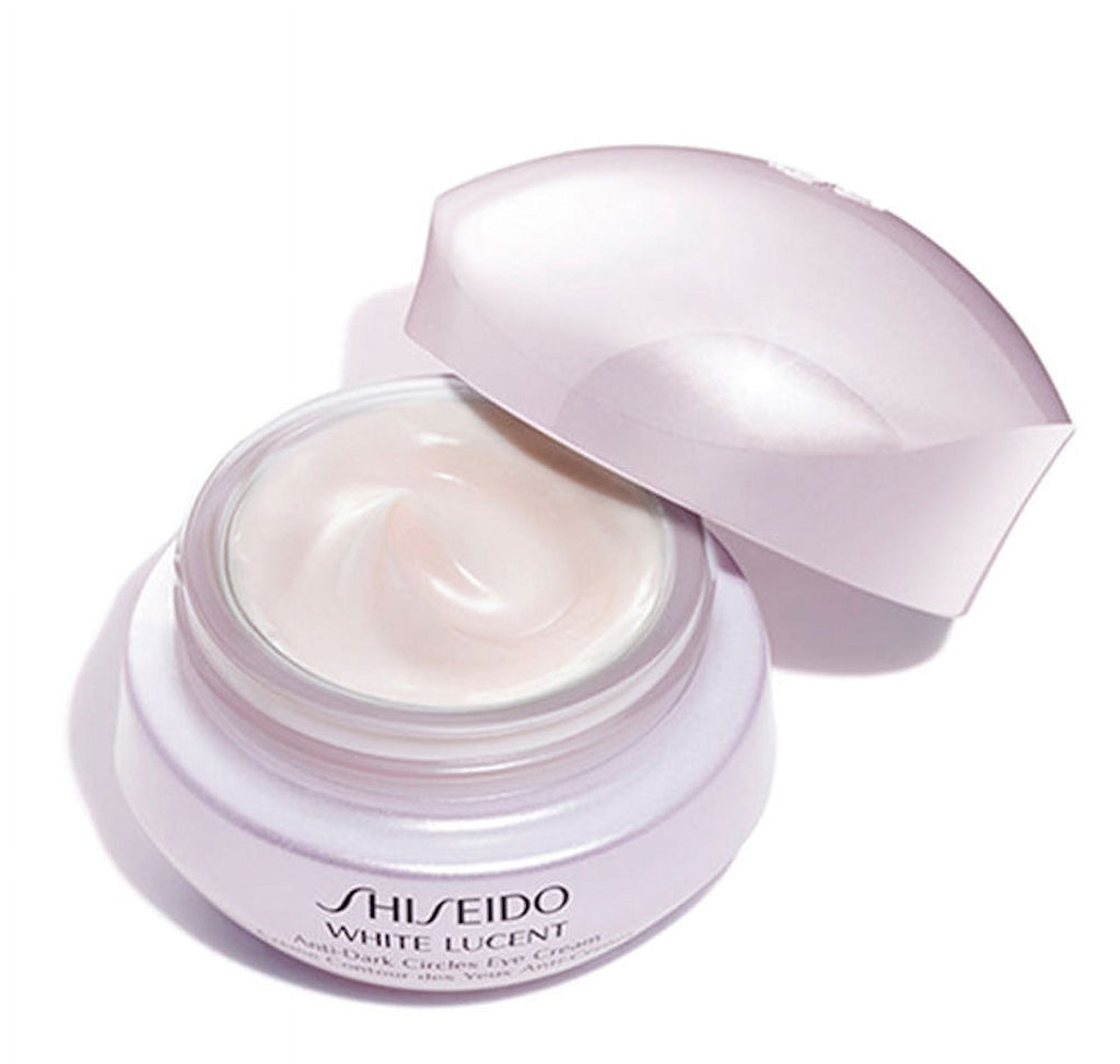 Shiseido White Lucent Anti-Dark Circles Eye Cream – 15ml | Targets Pigmented & Blue Dark Circles | Non-Comedogenic | All Skin Types
