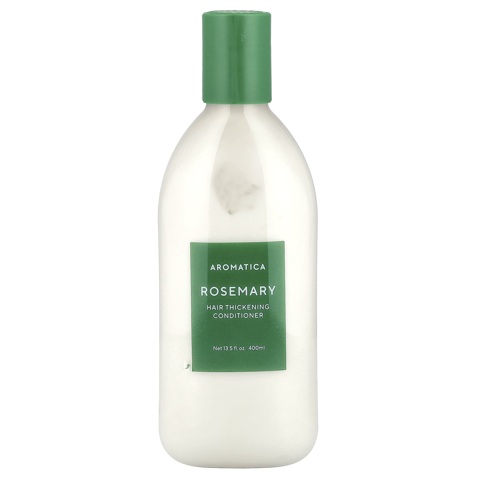 Aromatica Rosemary Hair Thickening Conditioner – Vegan, Silicone-Free Conditioner for Fuller, Healthier Hair (400ml)
