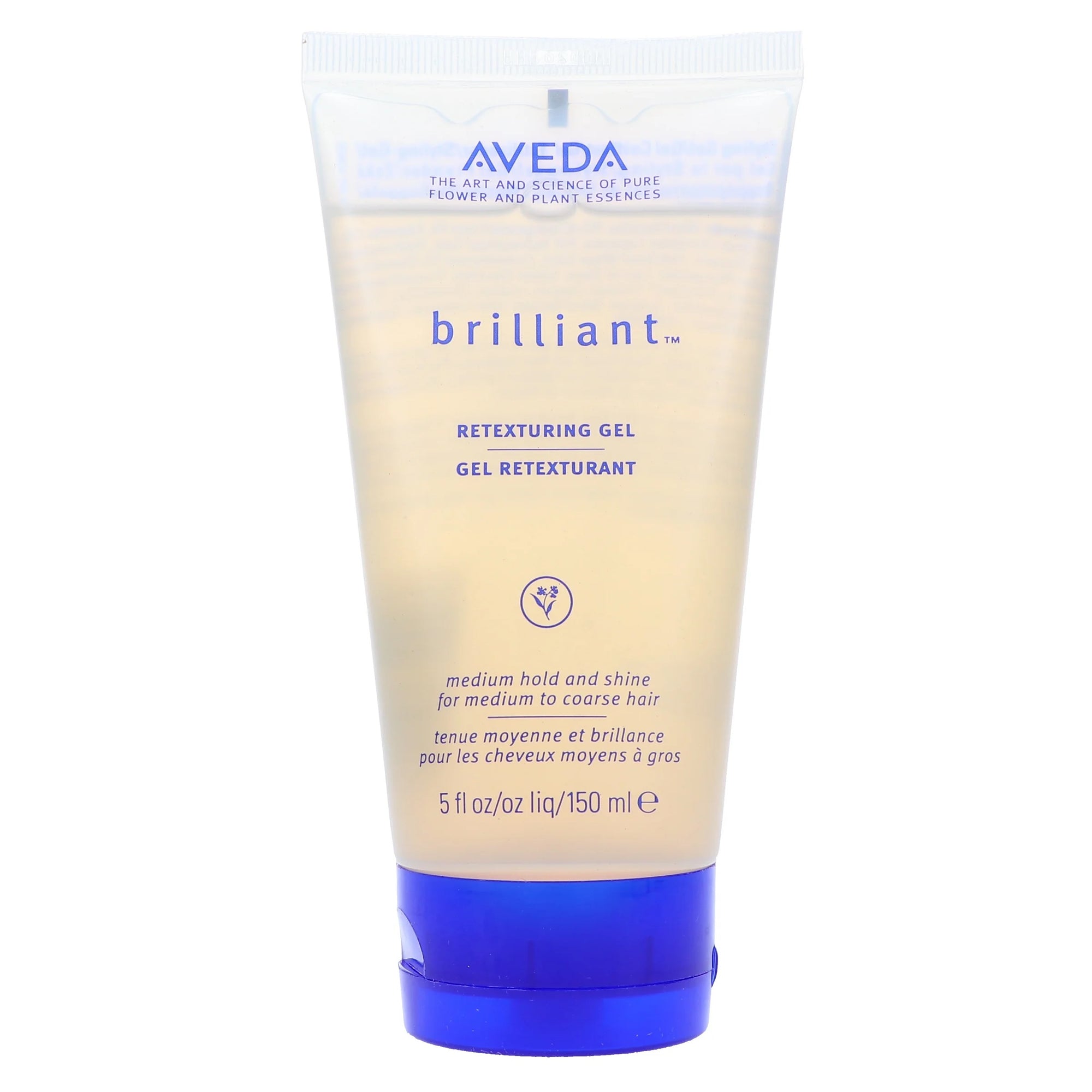 Aveda Brilliant™ Retexturing Gel – 5 oz / 150 ml | Medium Hold Styling Gel for Textured & Coily Hair