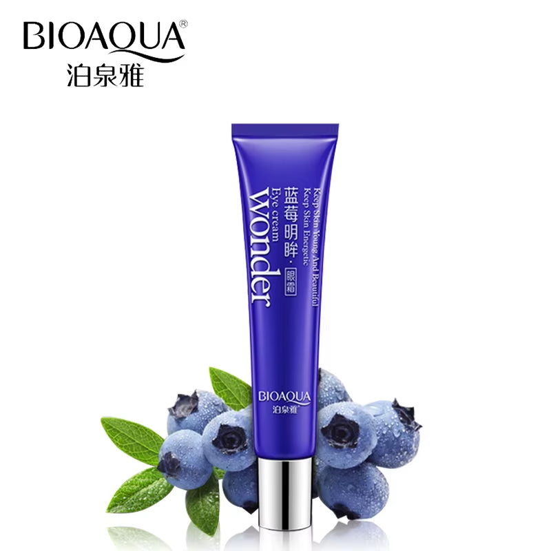 BIOAQUA Blueberry Eye Cream – Anti-Dark Circles, Puffiness & Firming Under Eye Moisturizer