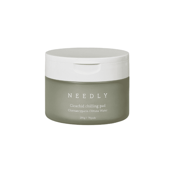 NEEDLY Cicachid Chilling Pad – 70 Soothing Pads for Sensitive Skin