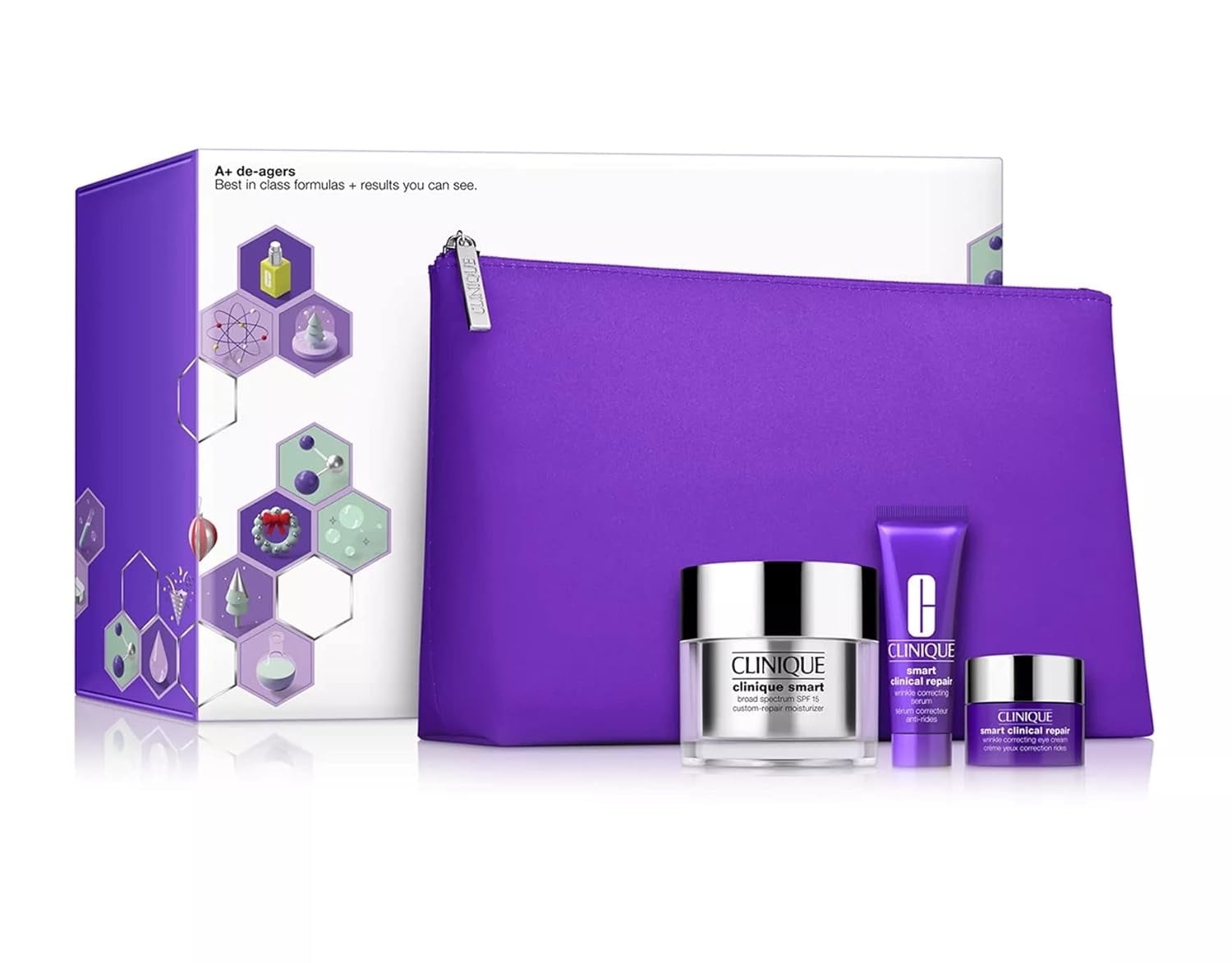 Clinique Smart Broad Spectrum SPF 15 Custom-Repair Moisturizer SET