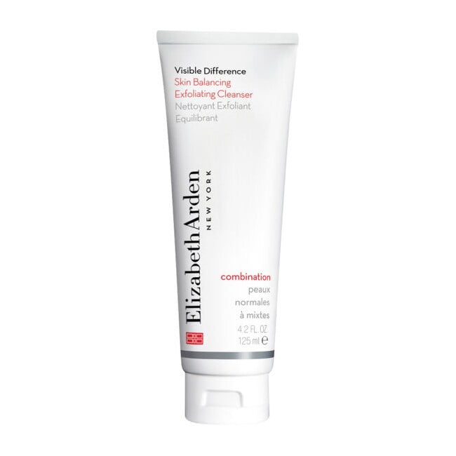 Elizabeth Arden Visible Difference Skin Balancing Exfoliating Cleanser 4.2 oz – Gentle Foaming Face Wash with Micro-Beads for Radiant, Balanced Skin