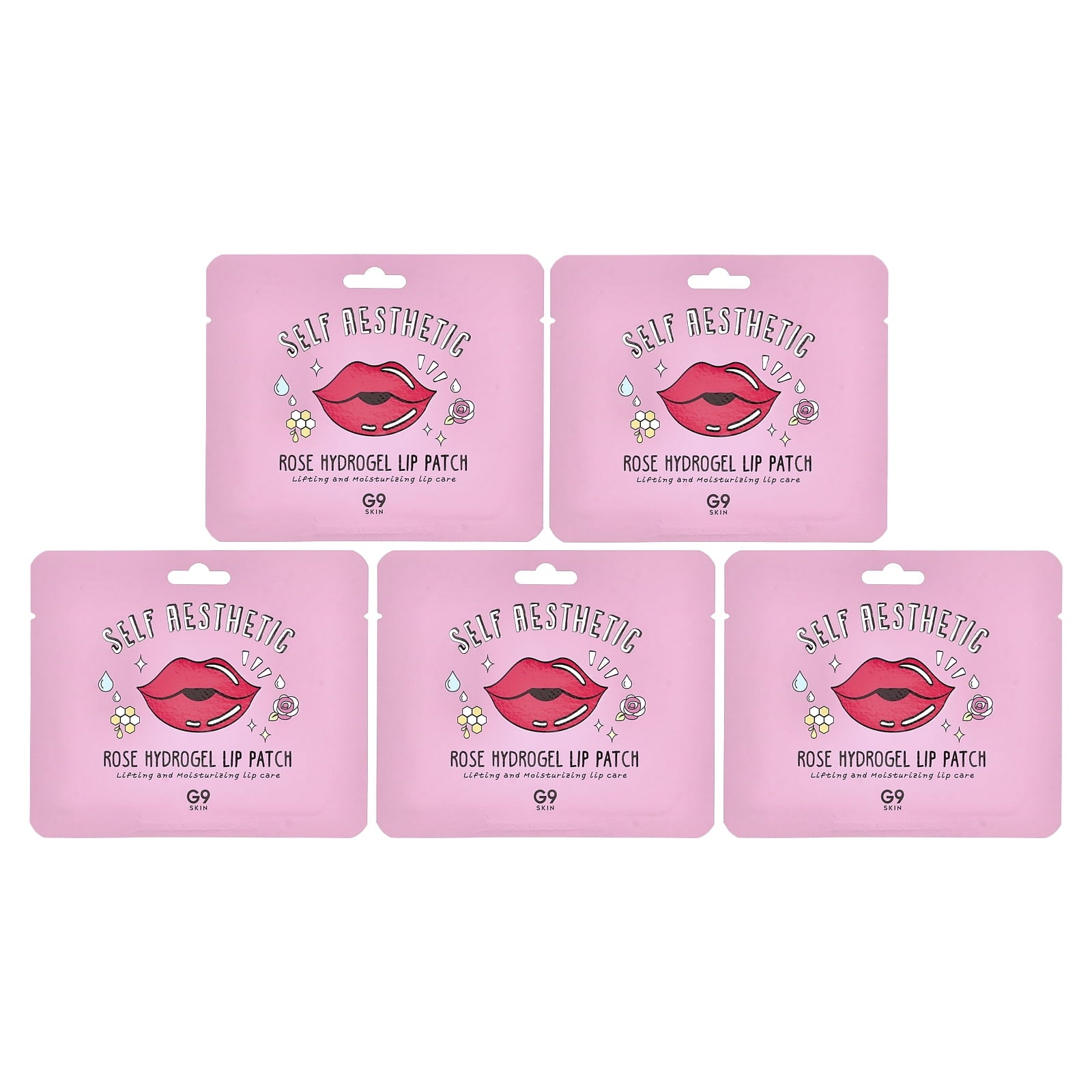 G9Skin Rose Hydrogel Lip Patch – Deep Hydration & Plumping