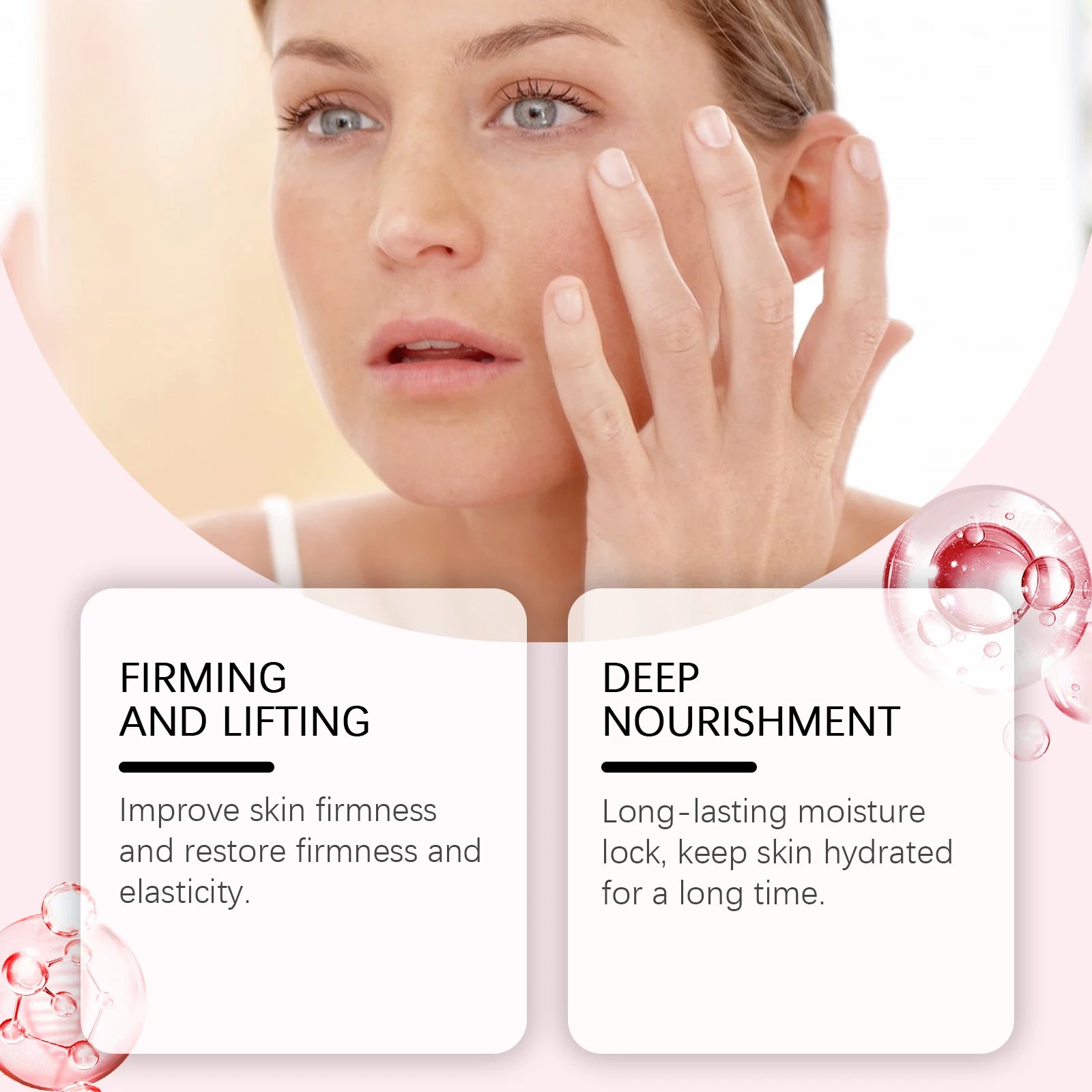 Hoygi Firming Hydrating Ampoule – Skin Tightening & Pore-Refining Essence for All Skin Types, 20ml