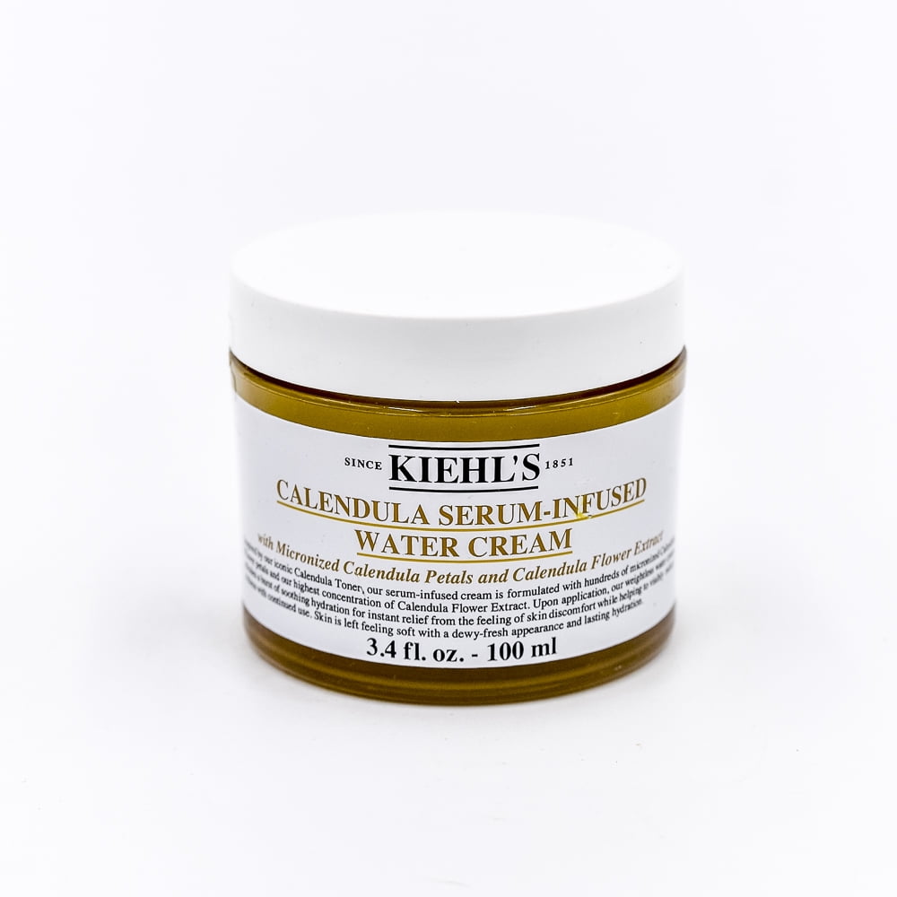 Kiehl’s Calendula Serum-Infused Water Cream – Lightweight Hydrating Moisturizer, 3.4 oz / 100 ml