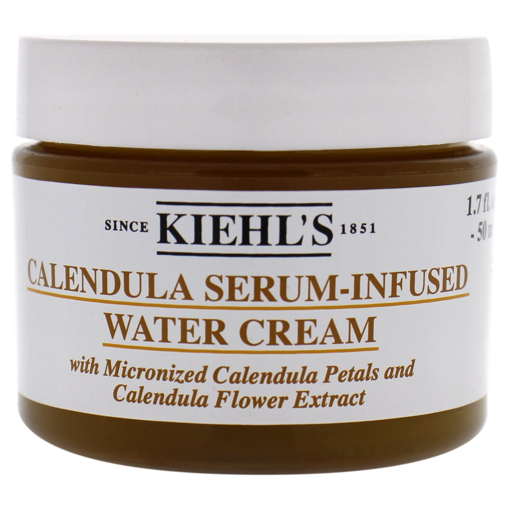 Kiehl’s Calendula Serum-Infused Water Cream – Lightweight Hydrating Moisturizer, 3.4 oz / 100 ml