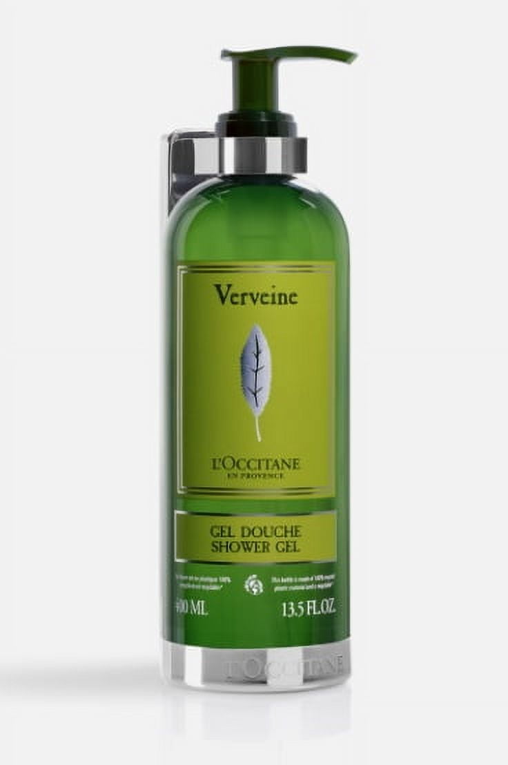 L’Occitane Verbena Shower Gel – Refreshing Citrus Body Wash for All Skin Types, 400ml