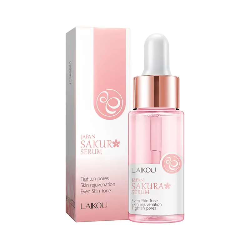 LAIKOU Japan Sakura Face Serum – Oil Control, Brightening & Nourishing Essence, 17ml