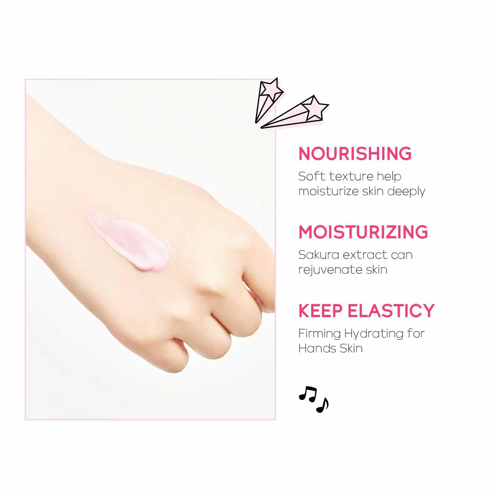 LAIKOU Sakura Hand Cream – Moisturizing & Nourishing 30g