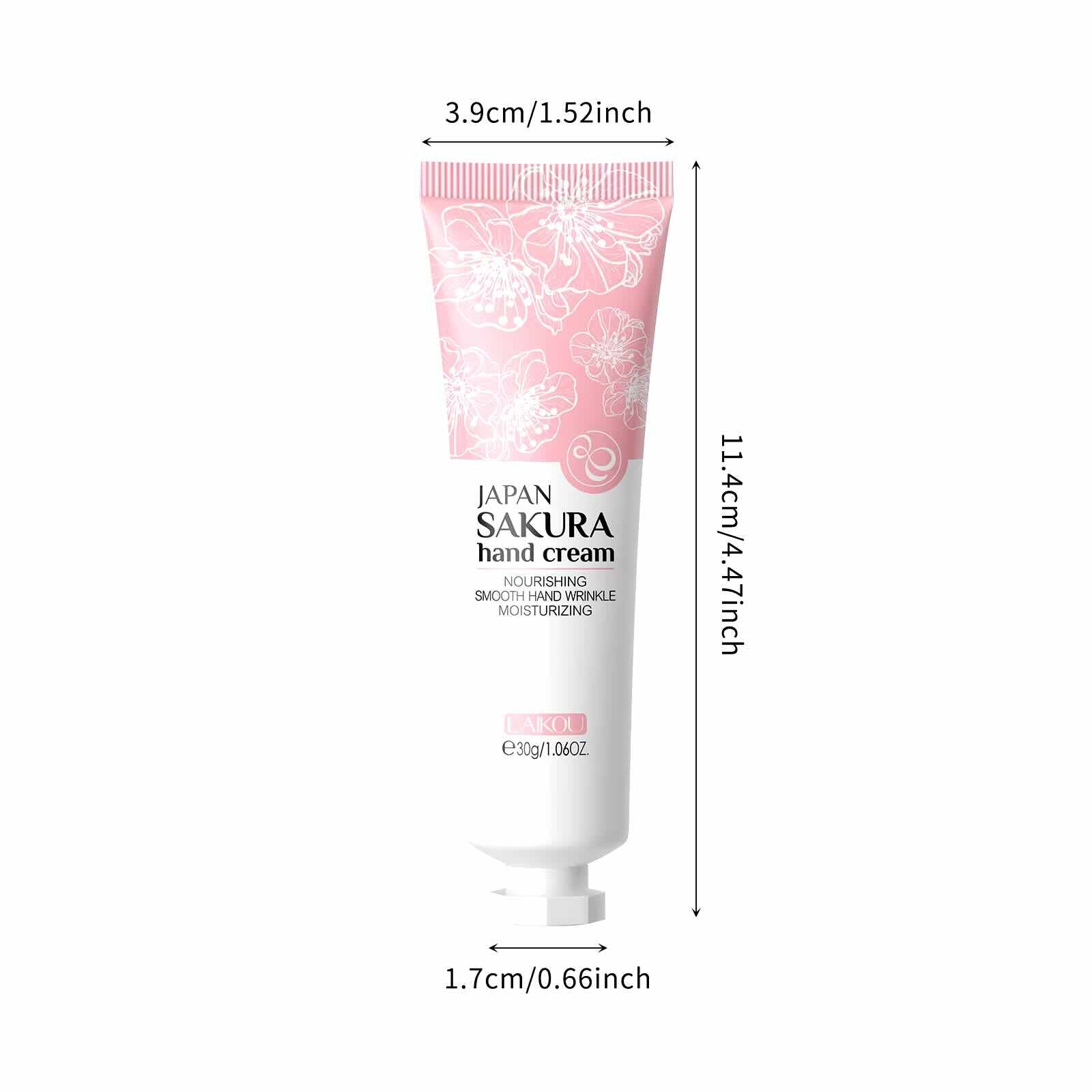 LAIKOU Sakura Hand Cream – Moisturizing & Nourishing 30g