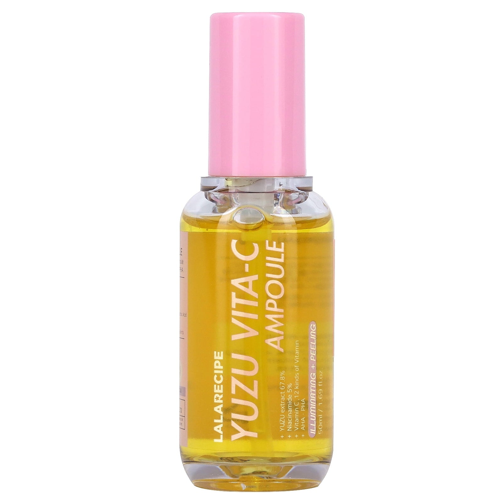 LaLaRecipe Yuzu Vita‑C Ampoule – 68% Yuzu | 5% Niacinamide | 50 ml